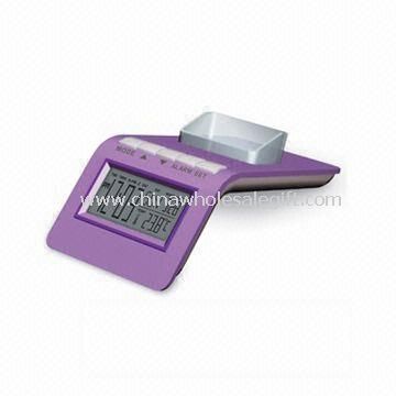 Novelty Digital Clock with Calendar and Thermometer