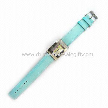 Promotional Ladies Watch with Logo Space and Fashionable Design, Customized Designs are Accepted