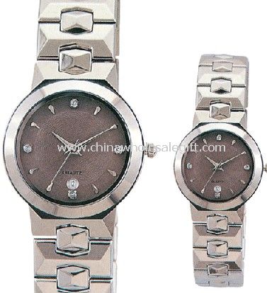 Steel Diamond Watch