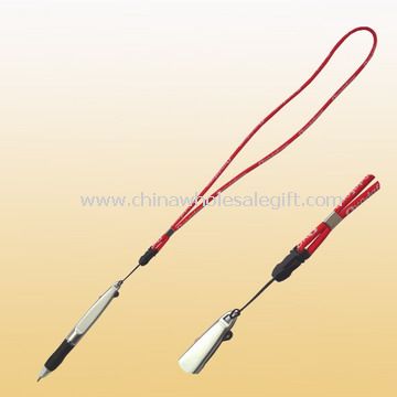 Lanyard pen,hanging pens,imprint lanyard pen