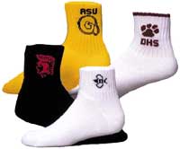Custom Logo Quarter Team Socks