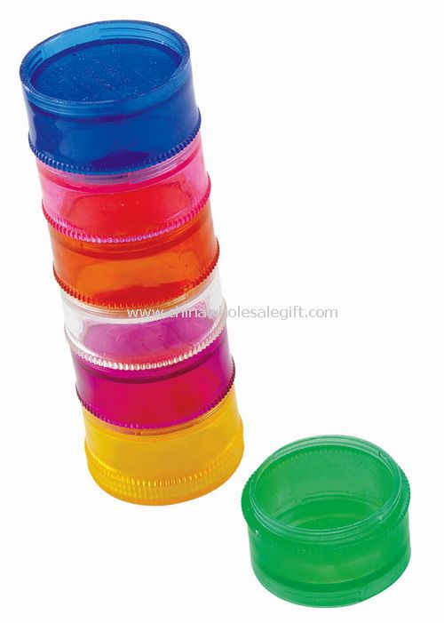 7 Days Round Pill Box