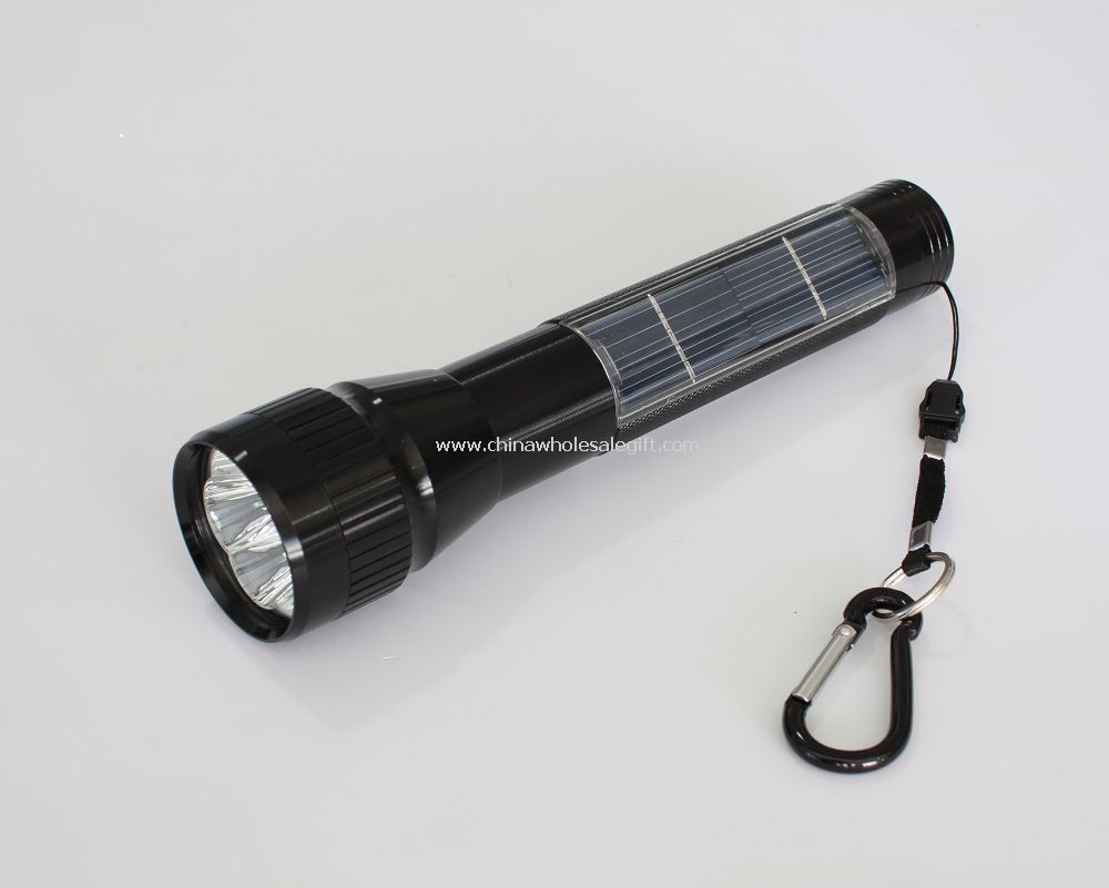 5 LED Solar Flashlight