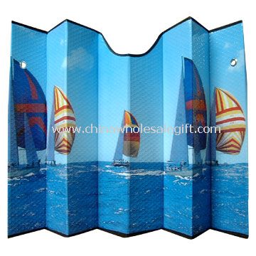 Folding and portable Car Sunshade