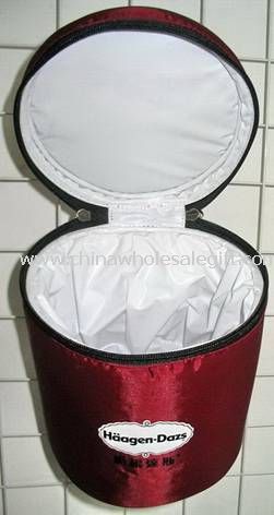 Polyester Columned Cooler Bag