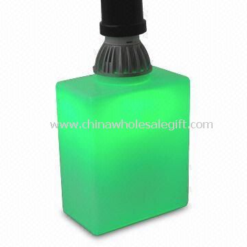 Green Brick-shaped Energy-saving Glass Light LED Lamp for Lighting Decoration