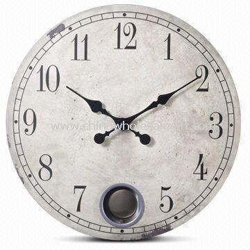 Round Quartz Wall Clock