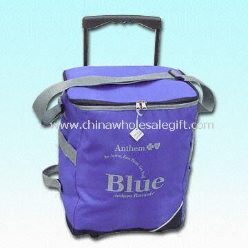 600D/PVC Cooler Bag in Light Gray Trimming Cooler Bag