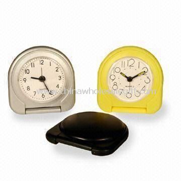 Travel Alarm Clocks Made of Plastic