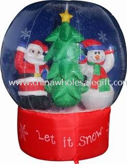 Inflatable Snow Globe