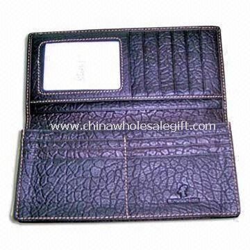 Elegant Design Men Leather Wallet in Various Colors and Sizes