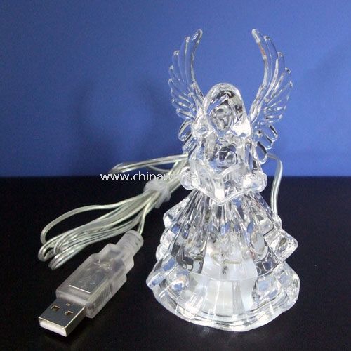 USB 7 Color Crystal Angel