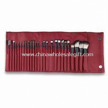Professional Cosmetic/Makeup Brush Set with Wooden Handle