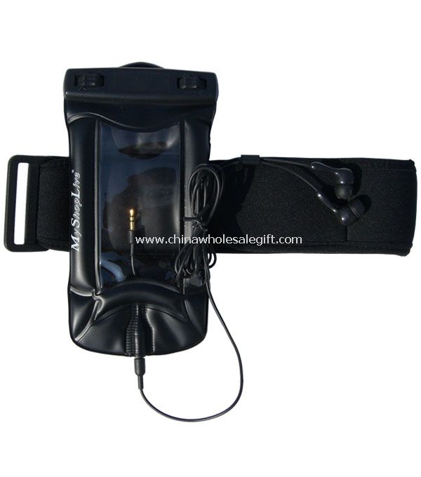 Waterproof PRO-Sport MP3 / MP4 Case for iPod, MP3, MP4