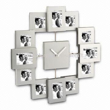 Aluminium Photo Frames with Clock