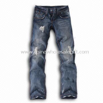 Fashionable and Durable Mens Jeans Made of 100% Cotton