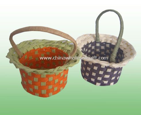 Straw handmade eco-friendly Gift Basket