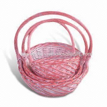 Utility Baskets Made of Willow