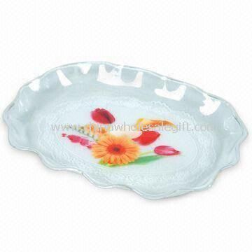 Plate in Fruit Design Made of Plastic