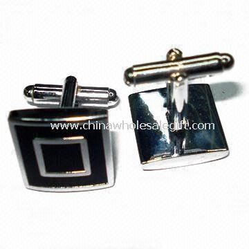 Silver-plated Copper Cuff Link
