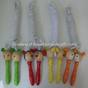 wooden jump rope