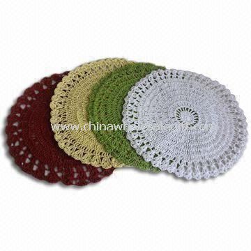 15-inch Placemat Made of Paper Straw