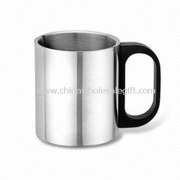 Beer Mug with Handle Made of Stainless Steel