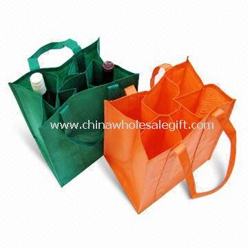 Eco-friendly Promotional Wine Bottle Carrier Bag