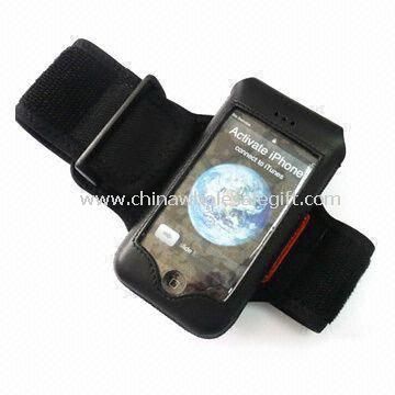 iPhone Leather Case Made of Leather with Armband