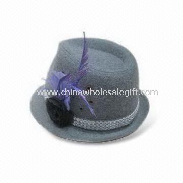 Cowboy Hat Made of Rhinestone/Cashmere