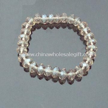 Crystal Bracelet Made of Crystal Beads