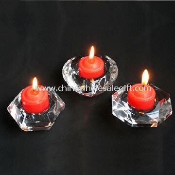 Crystal Candle Holder Made of K9 Crystal
