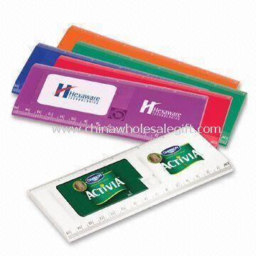 6-inch Puzzle Rulers Made of Plastic Measures 6 x 2.5 Inches