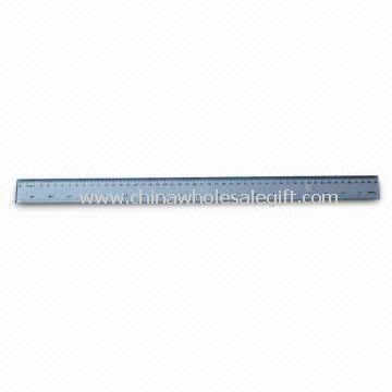 Inch and Metric Scales PS Ruler with Measuring Range from 0 to 19.5 Inches