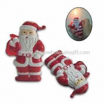 Windproof Lighters in Santa Claus with Gift Bag Design