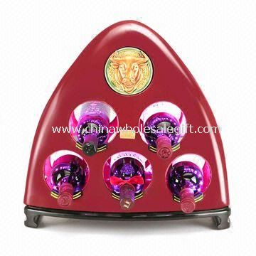Ceramic Wine Rack with LED Light and 12V Power Supply