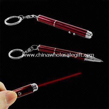 LED Light with Laser, Keyring