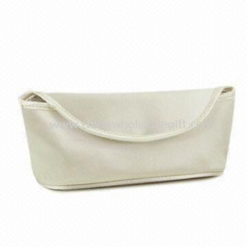 Satin Cosmetic Bag, Made of Foam Satin and EVA, Series Design Set