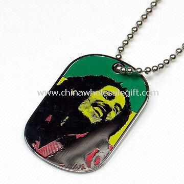 Stainless Steel Dog Tag with Ballchain, OEM Designs are Welcome
