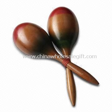 Promotional Plastic Maracas, Makes Large Noise