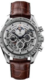 Stainless Steel Genuine Leather Watch