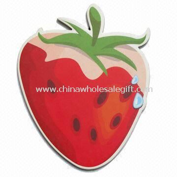 Coaster in Strawberry Shape, Suitable for Promotional Gifts