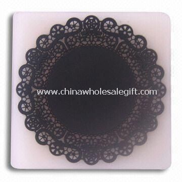 Soft PVC Coaster, Customized Logos are Available