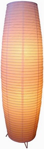 Round Tympaniform Floor Lamp