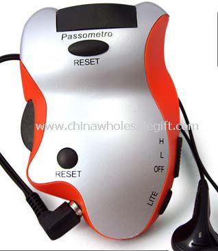 Pedometer with Radio
