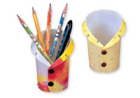 Plastic Shirt Pen Holder