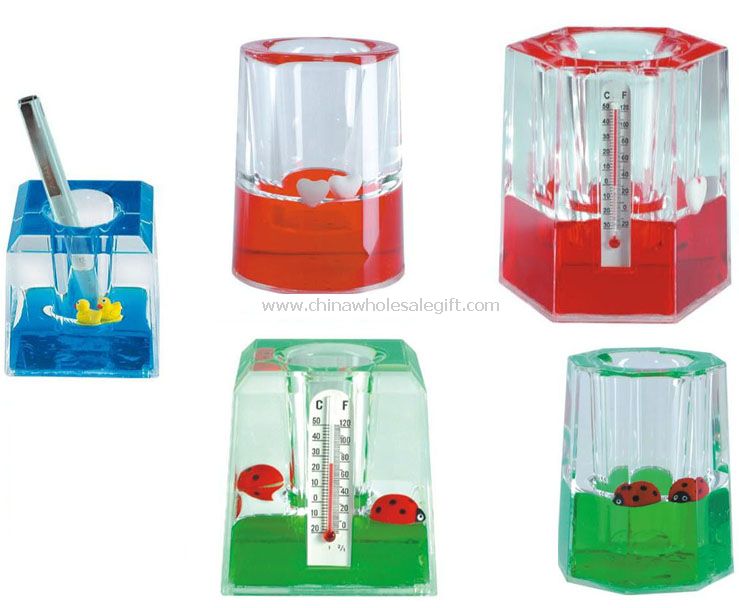 Acrylic Liquid Pen Holder