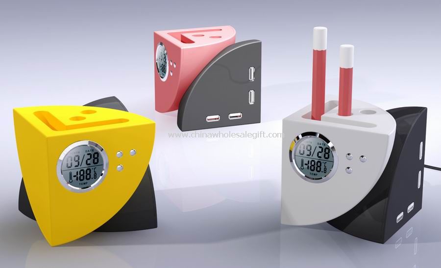 USB HUB with Pen Stand