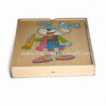 Puzzle, Made of Solid Wood or Plywood