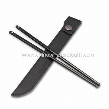 Chopsticks in Pouch, Length Measures 24cm